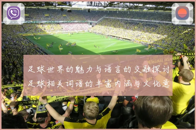 足球世界的魅力与语言的交融探讨足球相关词语的丰富内涵与文化意义